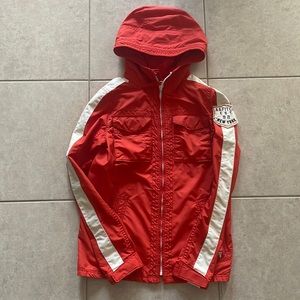 Abercrombie and Fitch - Grey Peak Jacket - Red